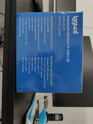 Impresora térmica TP EASY 58 - igguial