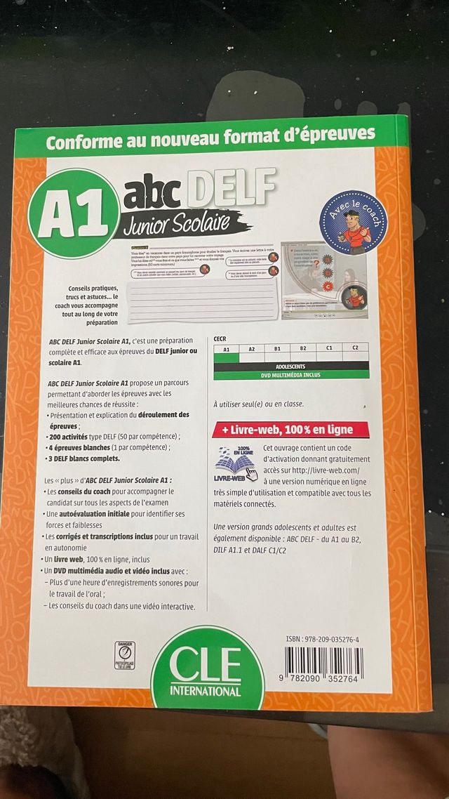 Delf Junior niv.A1 + livret + CD nelle édition