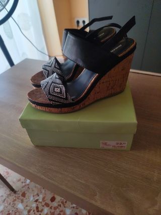 Sandalias cuña Graceland - Nº 40
