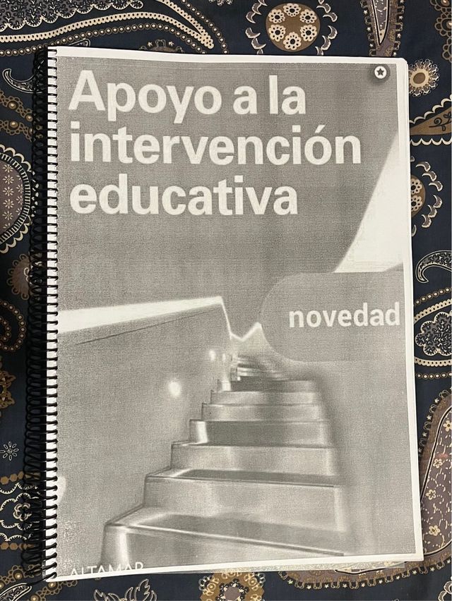 Libro de apoyo a la intervención educativa