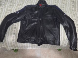 Giacca pelle moto vintage