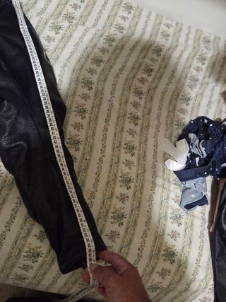 Giacca pelle moto vintage