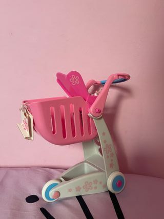 Carrito bebé Nancy rosa