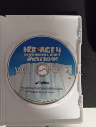 Juego wii: ice age 4 Juegos árticos