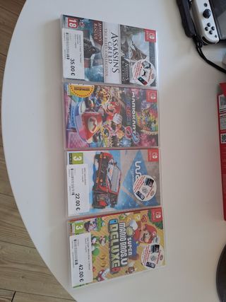 2 Juegos Nintendo Switch