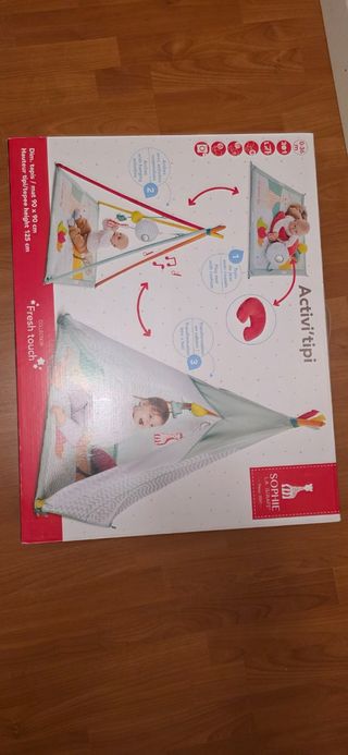 Tipi Sophie la jirafa + manta