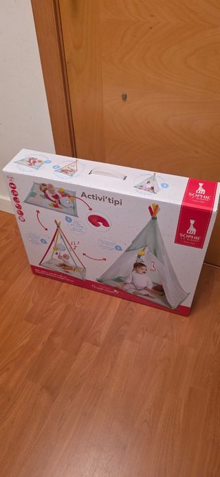 Tipi Sophie la jirafa + manta