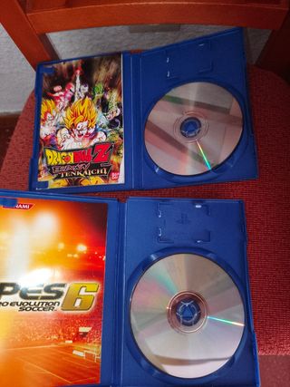Pack Dragón Ball Budokai Tenkaichi y Pes 6 Ps2 