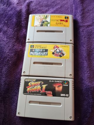 3x Super Nintendo SNES