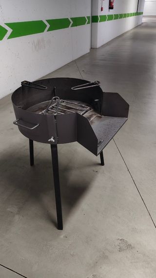 Barbacoa redonda 50cm - Metálica