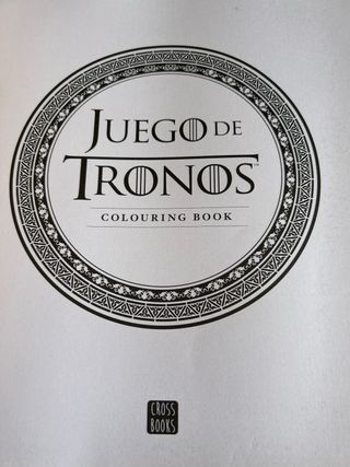 Juego de Tronos. Colouring book