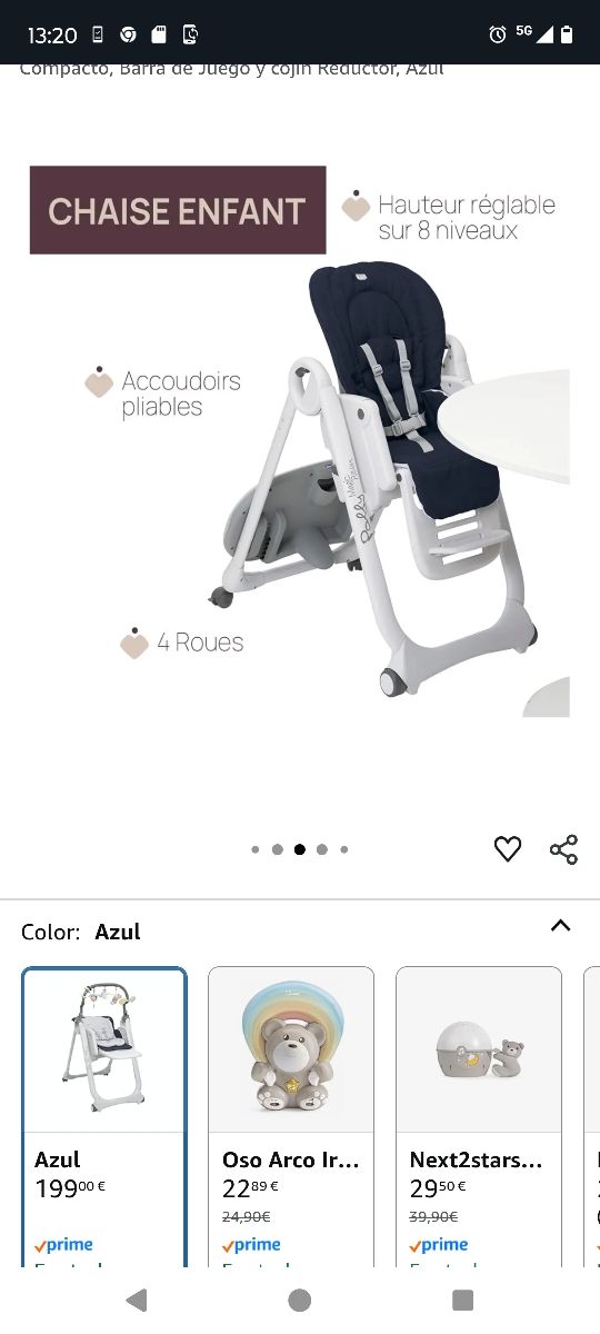 Seggiolone evolutivo Chicco Polly Magic