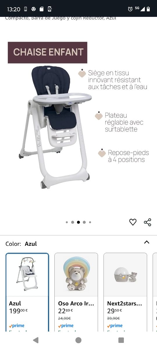 Seggiolone evolutivo Chicco Polly Magic