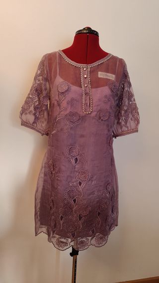 Vestido BDBA morado - Fiesta
