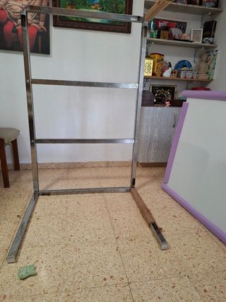 Mesa comedor blanco cristal