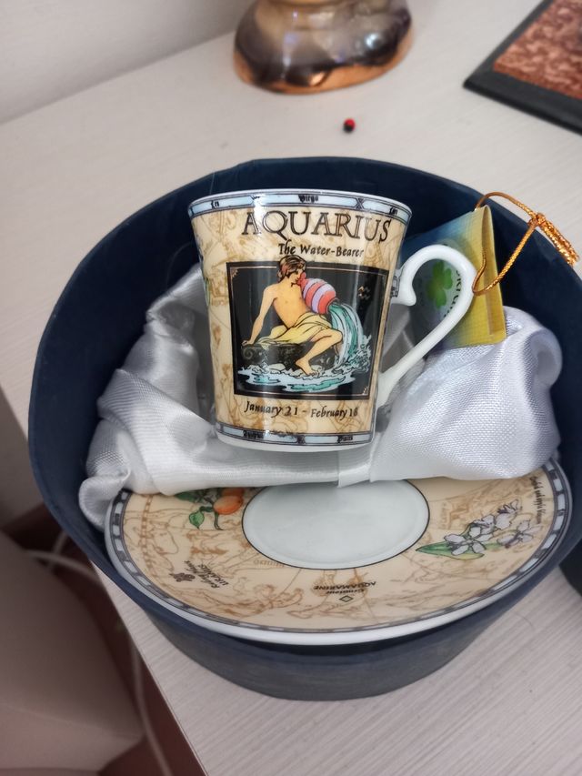 Tazza caffè Acquario | Porcellana