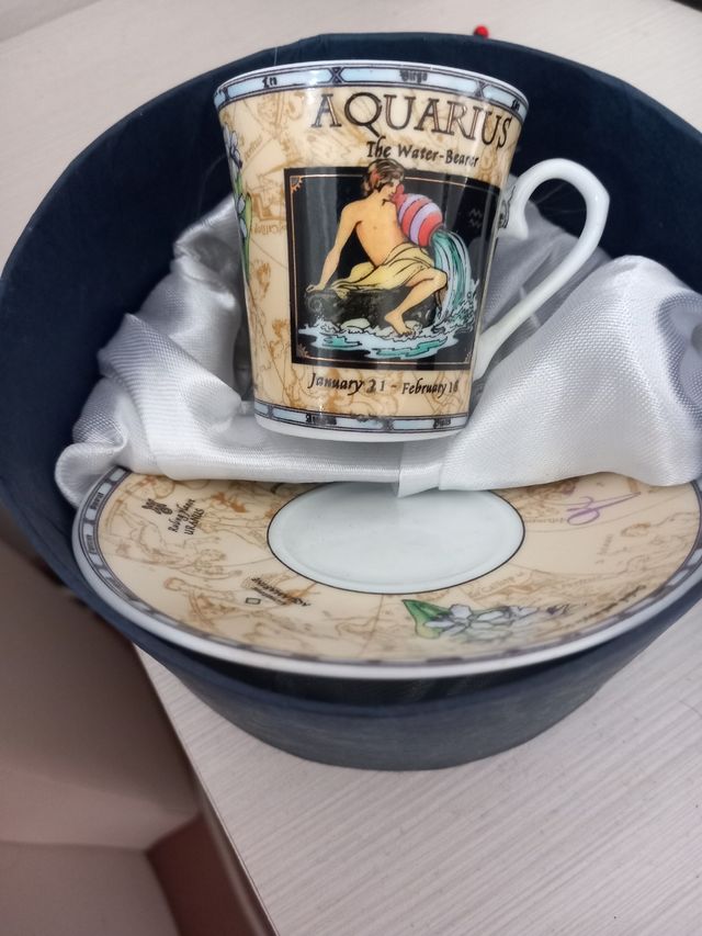 Tazza caffè Acquario | Porcellana