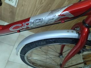 Bicicleta paseo roja