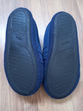 Pantuflas UNTT★SHOE azul marino - 35