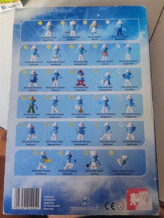 COLECCION 28 PITUFOS 