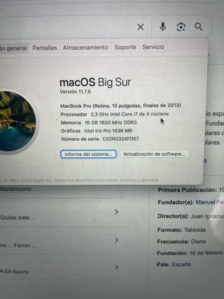 Macbook pro 15