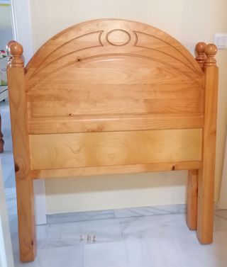 Cabeceros cama 90cm - Pino.