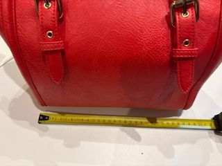 Bolso Cortefiel rojo