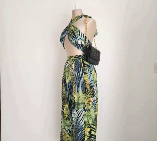 Conjunto veraniego estampado