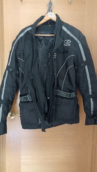 Chaqueta moto KUM negra