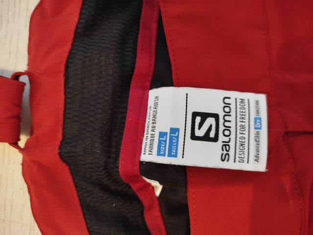 Chaqueta y pantalón esquí Salomon-Quiksilver