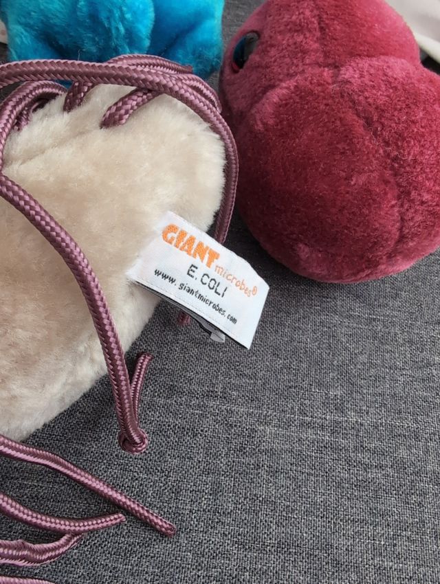 Peluches bacterias Giants x3