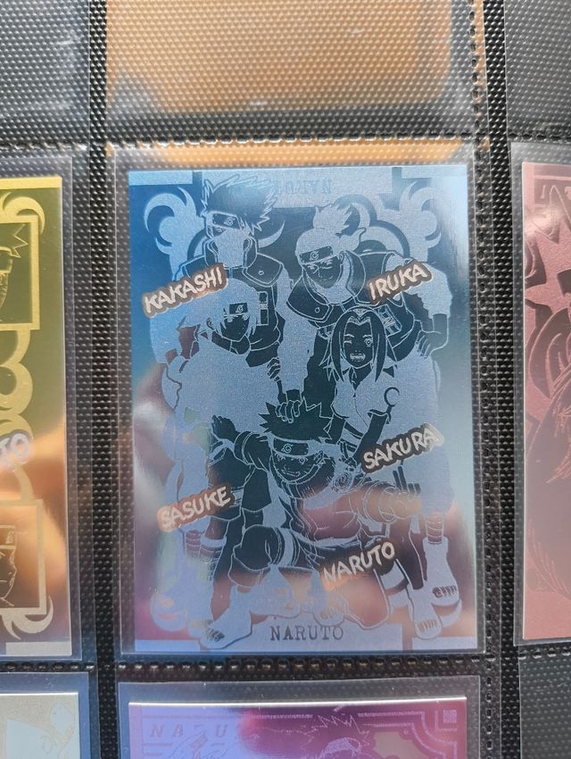 6 cartas Naruto Amada Japón