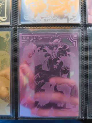 6 cartas Naruto Amada Japón