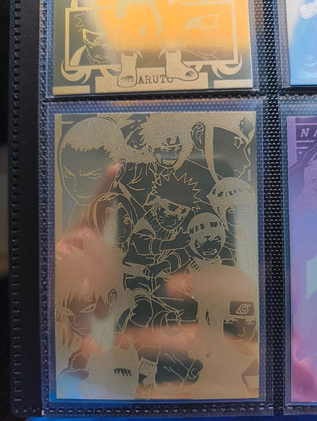 6 cartas Naruto Amada Japón