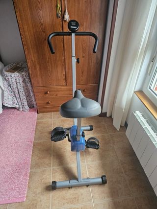 Bicicleta estática.