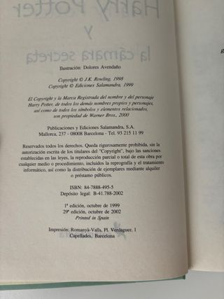 Harry Potter y la cámara secreta