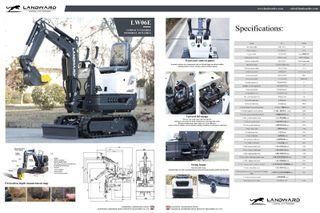 SONCA MINI EXCAVADORA SW-06 2025 (Ancho 690mm)