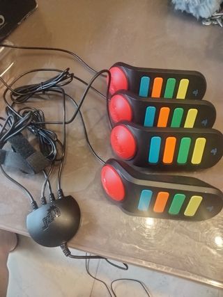 4 Mandos Buzz PlayStation