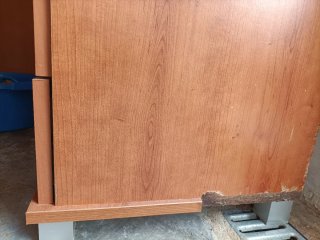 Cajonera madera 6 cajones marrón