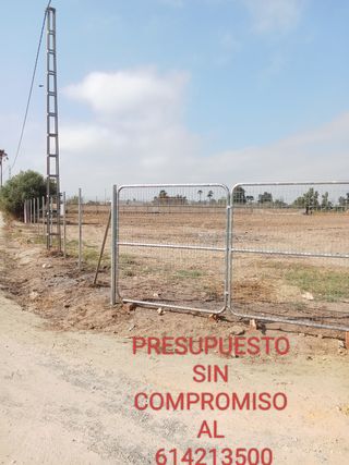 Cerramiento de fincas y parcelas,de todo tipo