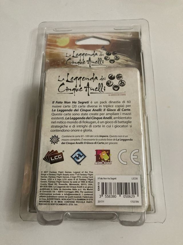 La Leggenda dei Cinque Anelli - Il Fato Non Ha Seg