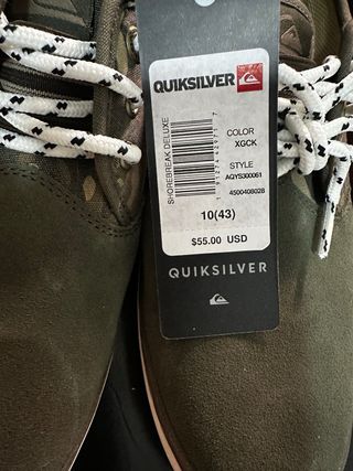 Zapatillas Quiksilver camuflaje