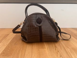 Bolso Cocodrilo Marrón Y2K