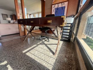 Mesa escritorio madera vintage