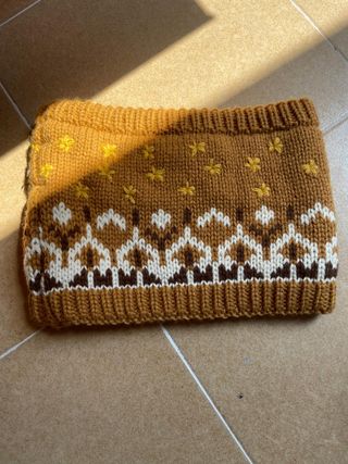 Buff Zara - marrón, amarillo