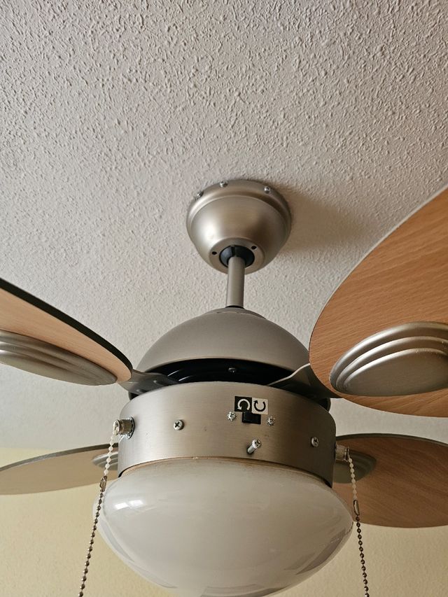 Lampara ventilador de techo