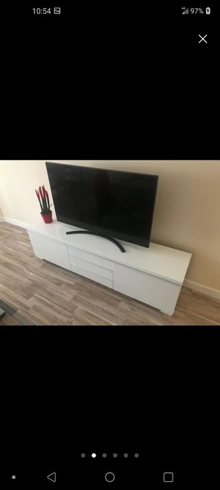 Mueble TV blanco - Moderno