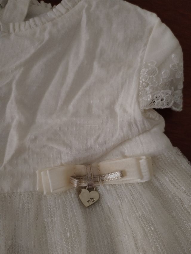 Vestito bimba elegante + Cardigan mayoral