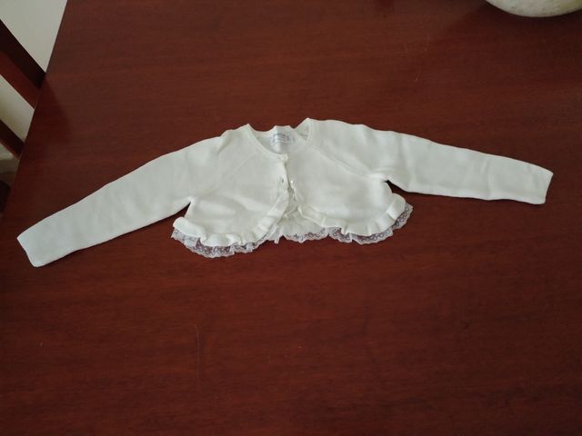 Vestito bimba elegante + Cardigan mayoral