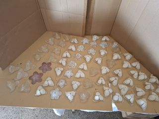 fiori vetro 5€ a pezzo